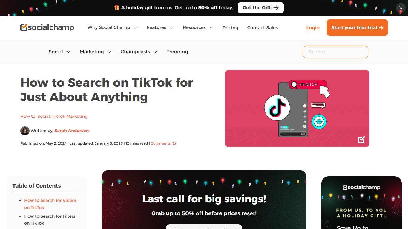 How to Search on TikTok for Just About Anything in 2026