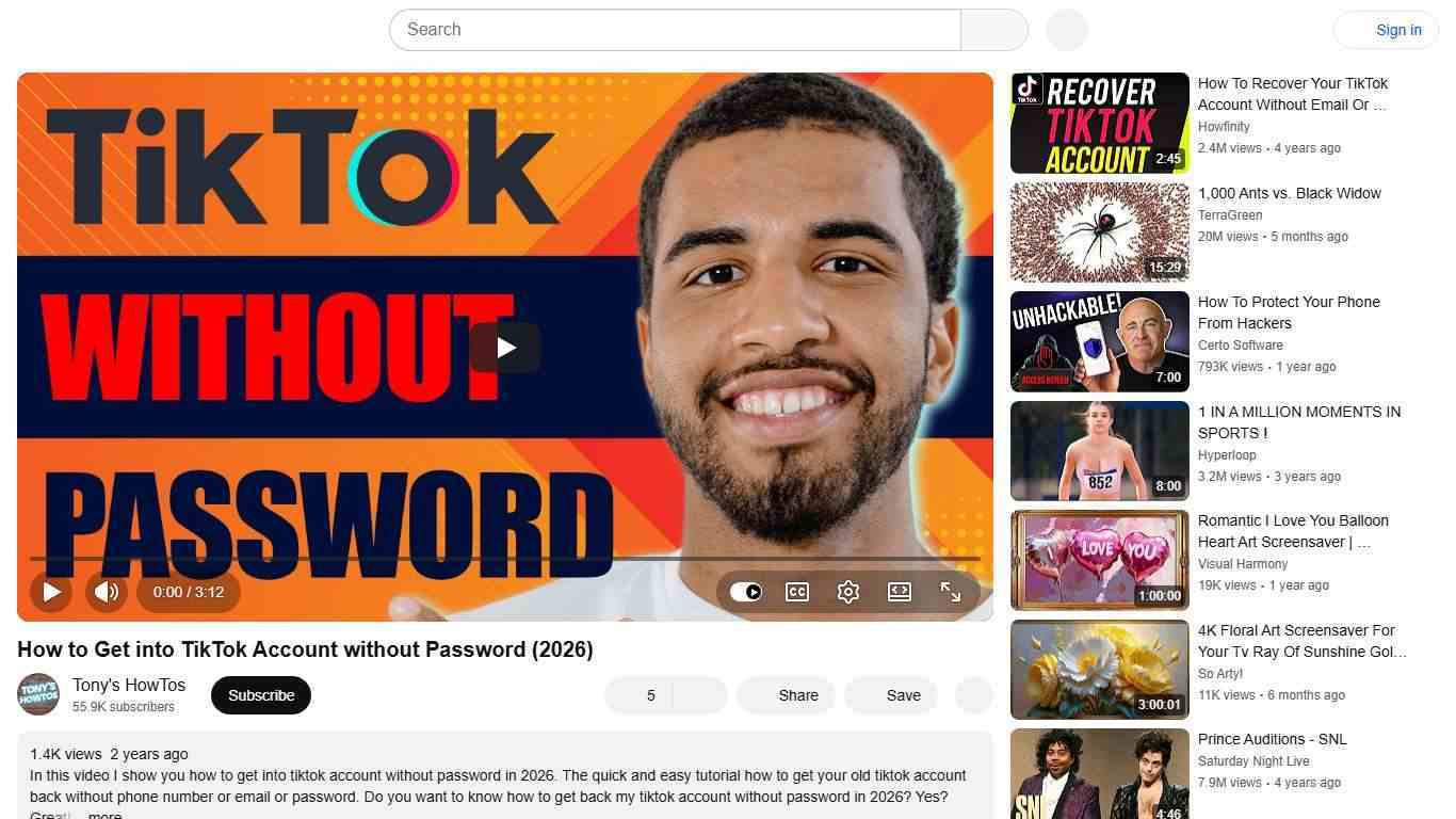 How to Get into TikTok Account without Password (2026) - YouTube